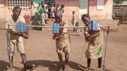 Deployment of a hand-washing system